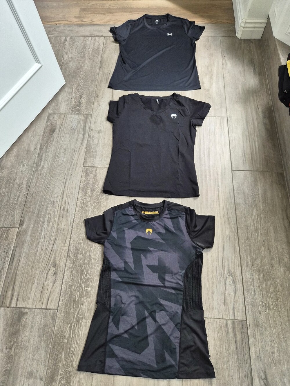 Venum & Under Armour Womens Fitted 3 Pack Athletic Tees